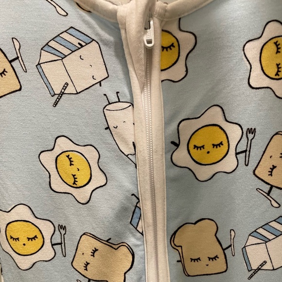 Little Sleepies Blue Breakfast Buddies Zippy - Picture 2 of 5